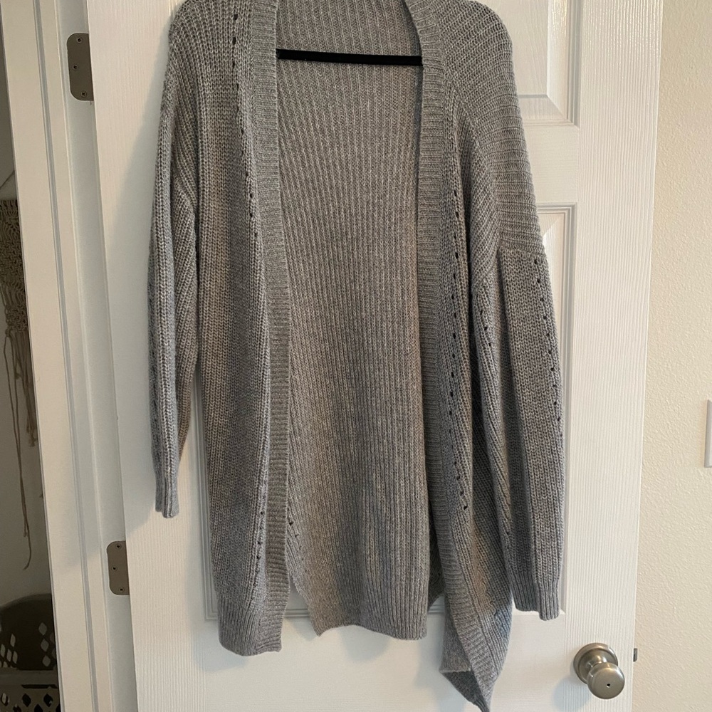 Gray cardigan - medium